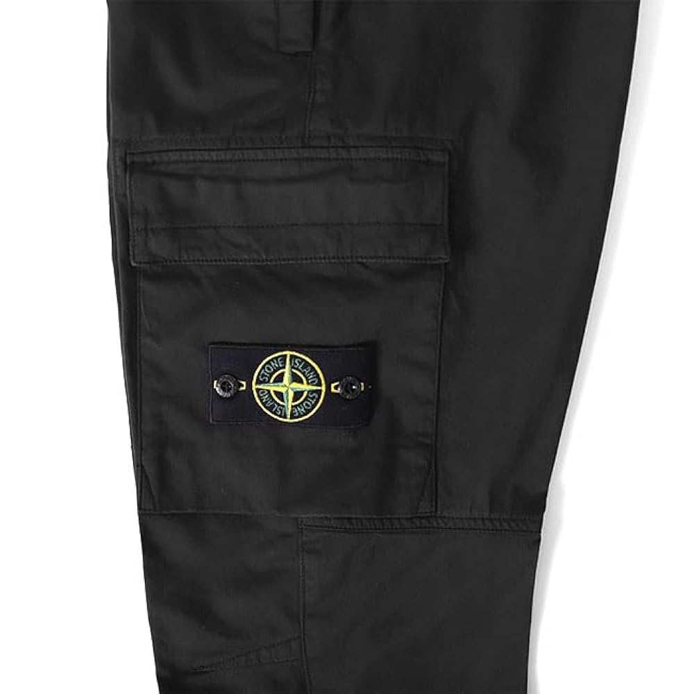 値下げ:Stone  ブラックカーゴパンツ W33 Stone Island カーゴパンツ | ブラック | FARFETCH JP